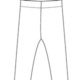 Schnittmuster Baby Kinder Leggings, Schnittzeichnung für leggiungs im PDF Format, Größe 80-146.
