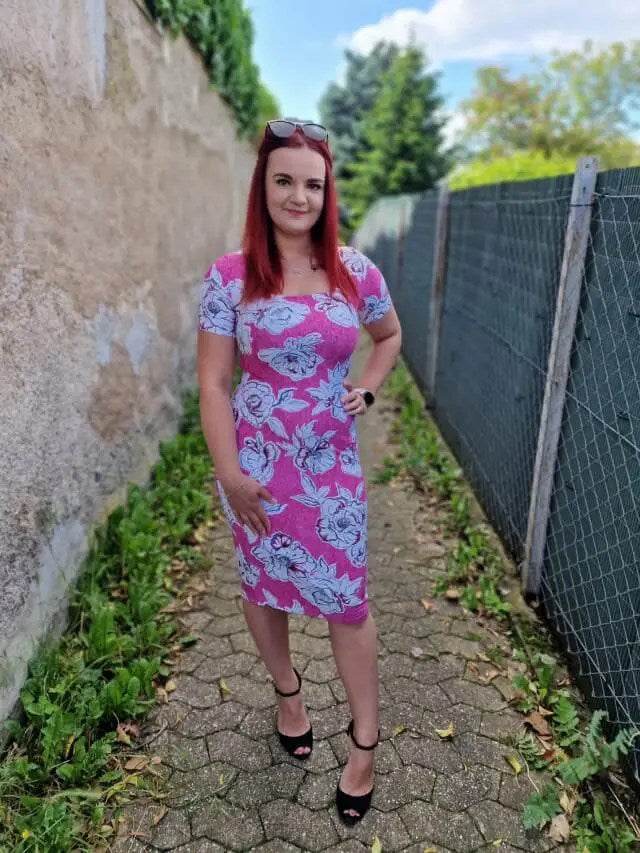 Schnittmuster Kleid Epidot Etuikleid Gr. A-M DE/EN/FR. BU 76-134cm - Sewando