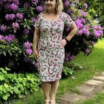 Schnittmuster Kleid Epidot Etuikleid Gr. A-M DE/EN/FR. BU 76-134cm - Sewando
