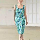 Schnittmuster Kleid Epidot Etuikleid Gr. A-M DE/EN/FR. BU 76-134cm - Sewando