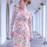 Schnittmuster ESA - Kleid oder Shirt mit Raffung vorne und Ärmelvarianten Gr. 34-54 - Sewando