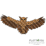 Eule | SVVG, DXF, PNG Plotterdatei, Laserdatei - Sewando