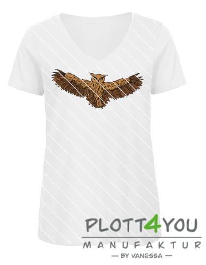 Eule | SVVG, DXF, PNG Plotterdatei, Laserdatei - Sewando