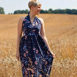 Schnittmuster Abendkleid Opal Abendkleider Baukasten Gr. 32 - 56 DE - Sewando