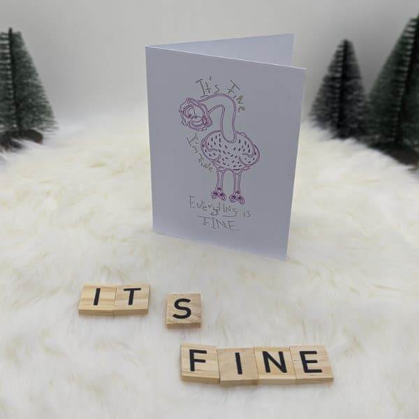 Everything is fine | SVG, DXF & PNG Plotterdatei, Laserdatei - Sewando