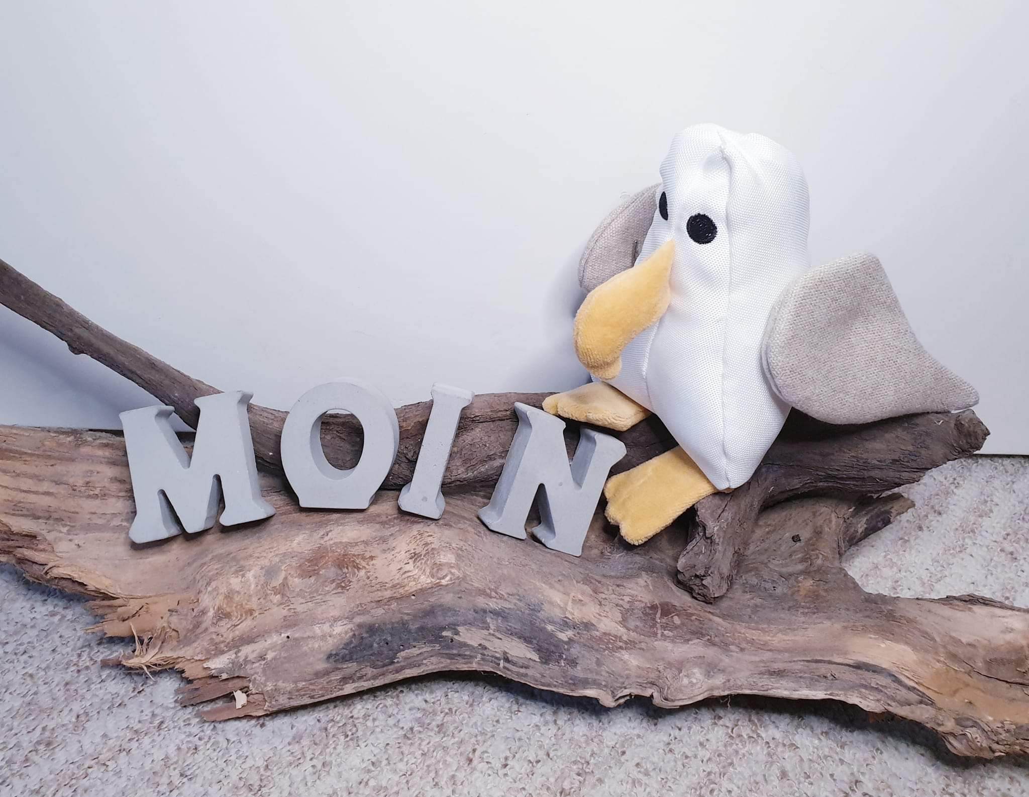3D Möwe 13x18 Stickdatei ITH - Sewando