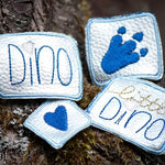 Stickdatei Little Dinos - Rahmen 13x18 - Sewando