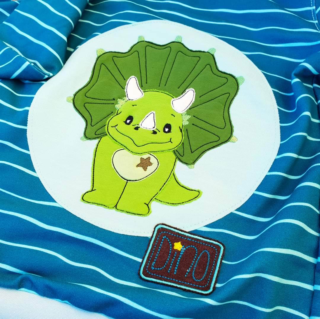 Stickdatei Little Dinos - Kombipaket - Sewando
