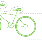 Schlüsselanhänger - Fahrrad (personalisierbar) - Sewando