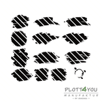 Flecken | SVG, DXF, PNG Plotterdatei, Laserdatei - Sewando