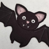 Stickdatei - Doodle-Applikation "Fledermaus"