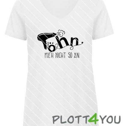 Föhn mich nicht so an | SVG, DXF, PNG Plotterdatei, Laserdatei - Sewando