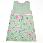 Digital Sewing Pattern Girls Summer Dress Download PDF Instructions Kids Pinafore Design Easy Project Guide Sleeveless Style Cotton Dress Youth Fashion Blueprint Simple Construction Steps Pocket Detail Ribbon Accent Beginner Friendly