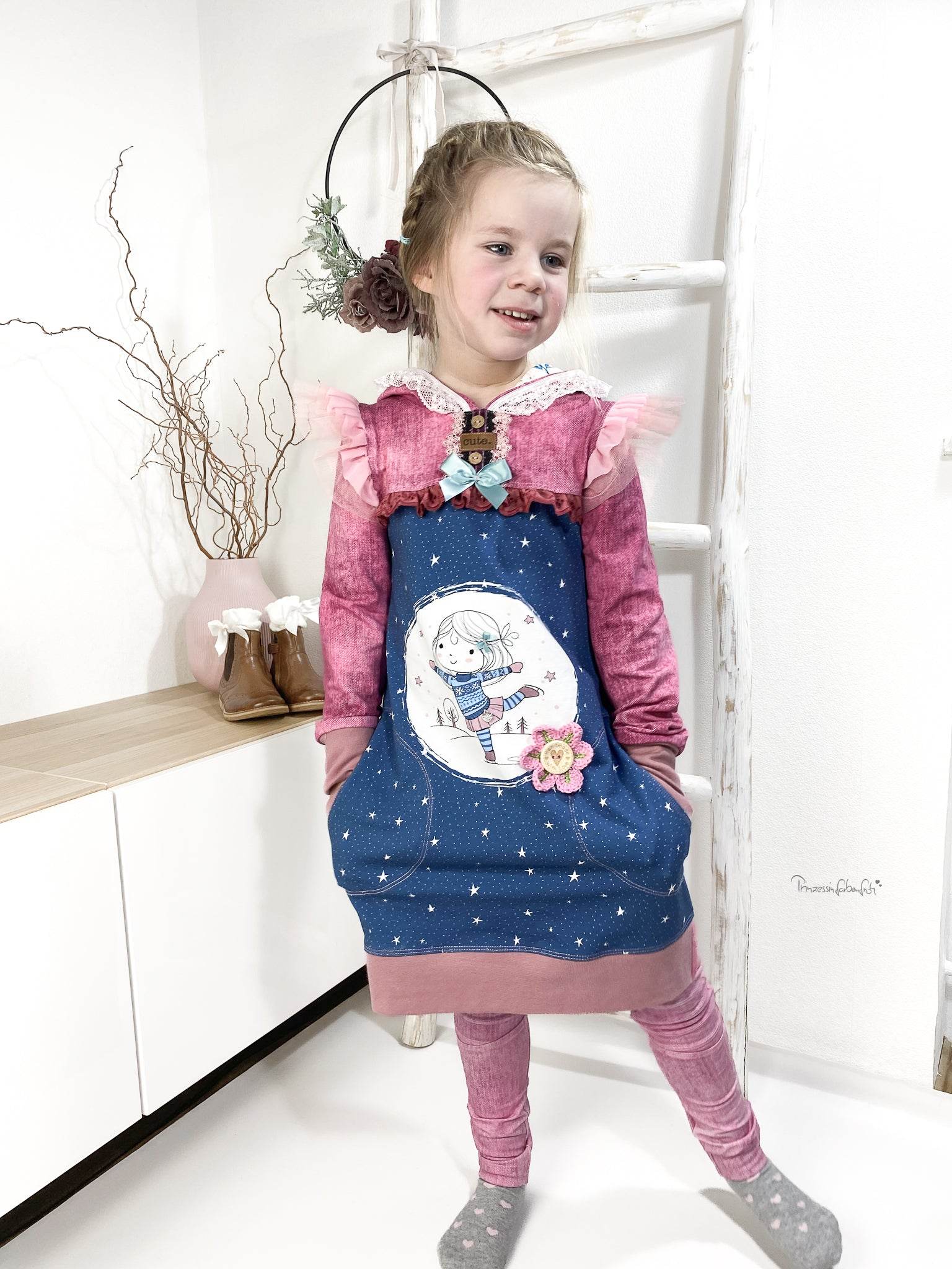 Schnittmuster Sweatkleid Milli Gr. 86-110 - Sewando