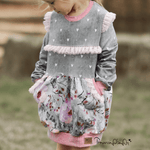 Schnittmuster KleiderElla Sweatkleid Gr. 80-140 - Sewando