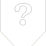 Stickdatei - Buchstaben-Wimpelkette A-Z & Motive - Sewando