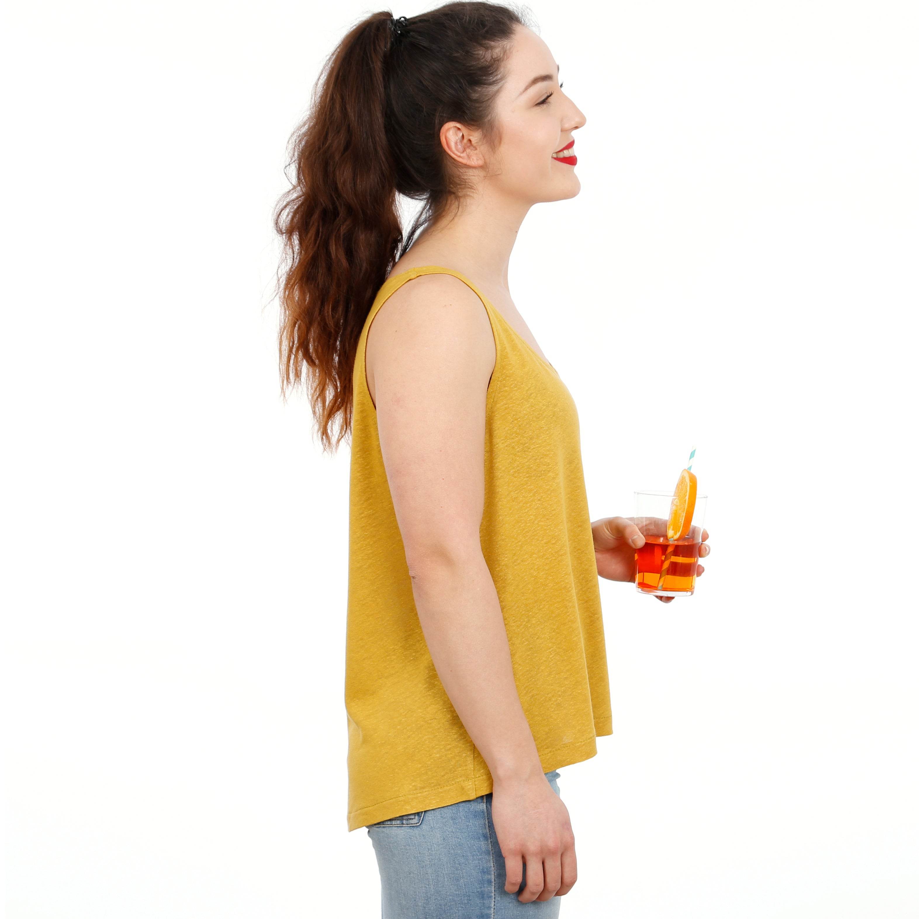 Jerseytop FRAU JANA | Schnittmuster Gr. XXS-L - Sewando