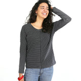 Fledermausshirt FRAU JETTE | Schnittmuster Gr. XS-L - Sewando