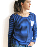 Fledermausshirt FRAU JETTE | Schnittmuster Gr. XS-L - Sewando