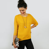 Fledermausshirt FRAU JETTE | Schnittmuster Gr. XS-L - Sewando