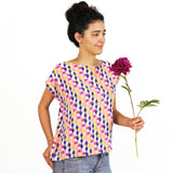 Blusenshirt FRAU LIAH | Schnittmuster Gr. XS-XL - Sewando