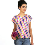 Blusenshirt FRAU LIAH | Schnittmuster Gr. XS-XL - Sewando