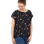 Blusenshirt FRAU LIAH | Schnittmuster Gr. XS-XL - Sewando