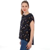 Blusenshirt FRAU LIAH | Schnittmuster Gr. XS-XL - Sewando