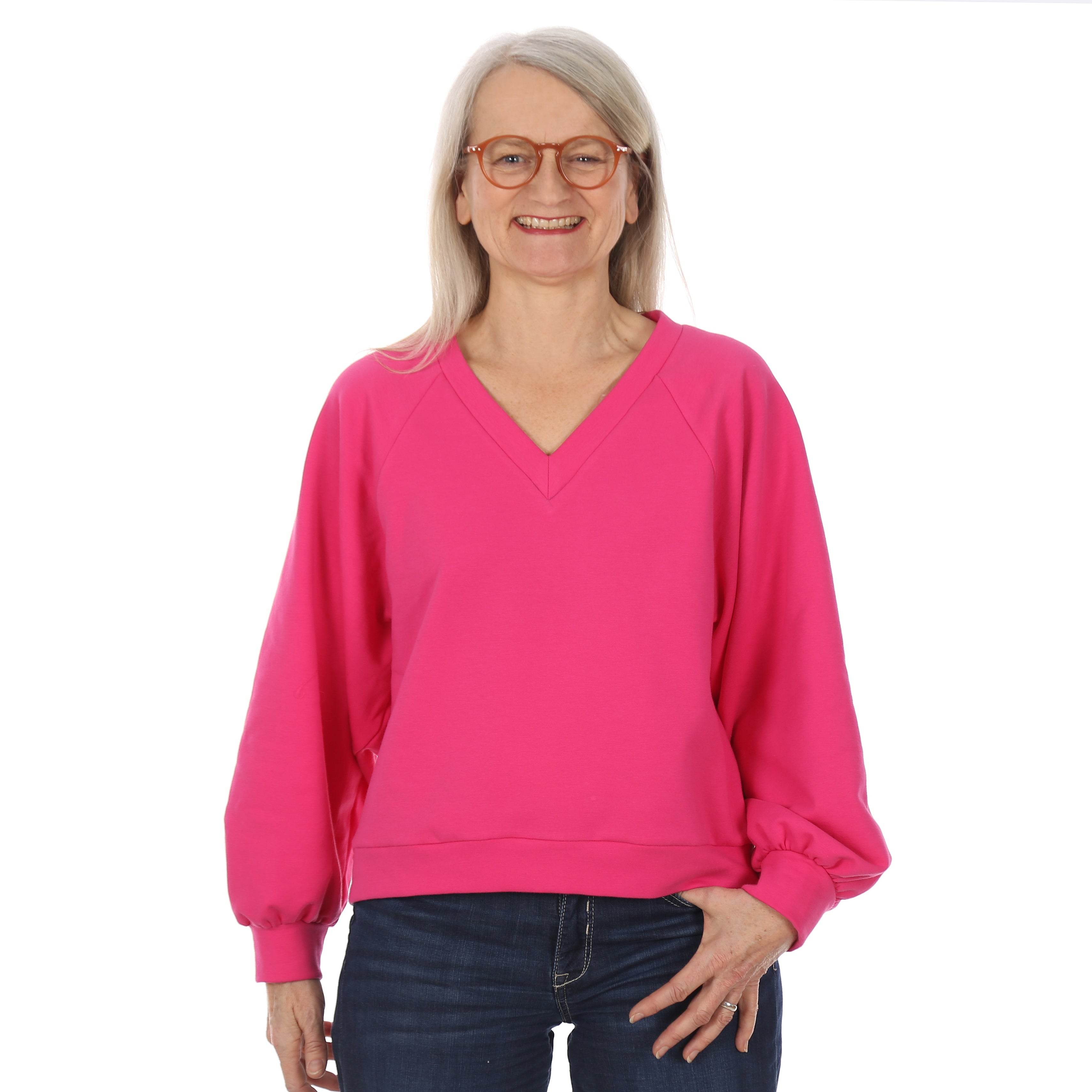 Raglansweater FRAU LIVI | Schnittmuster Gr. XS-XXL : - Sewando