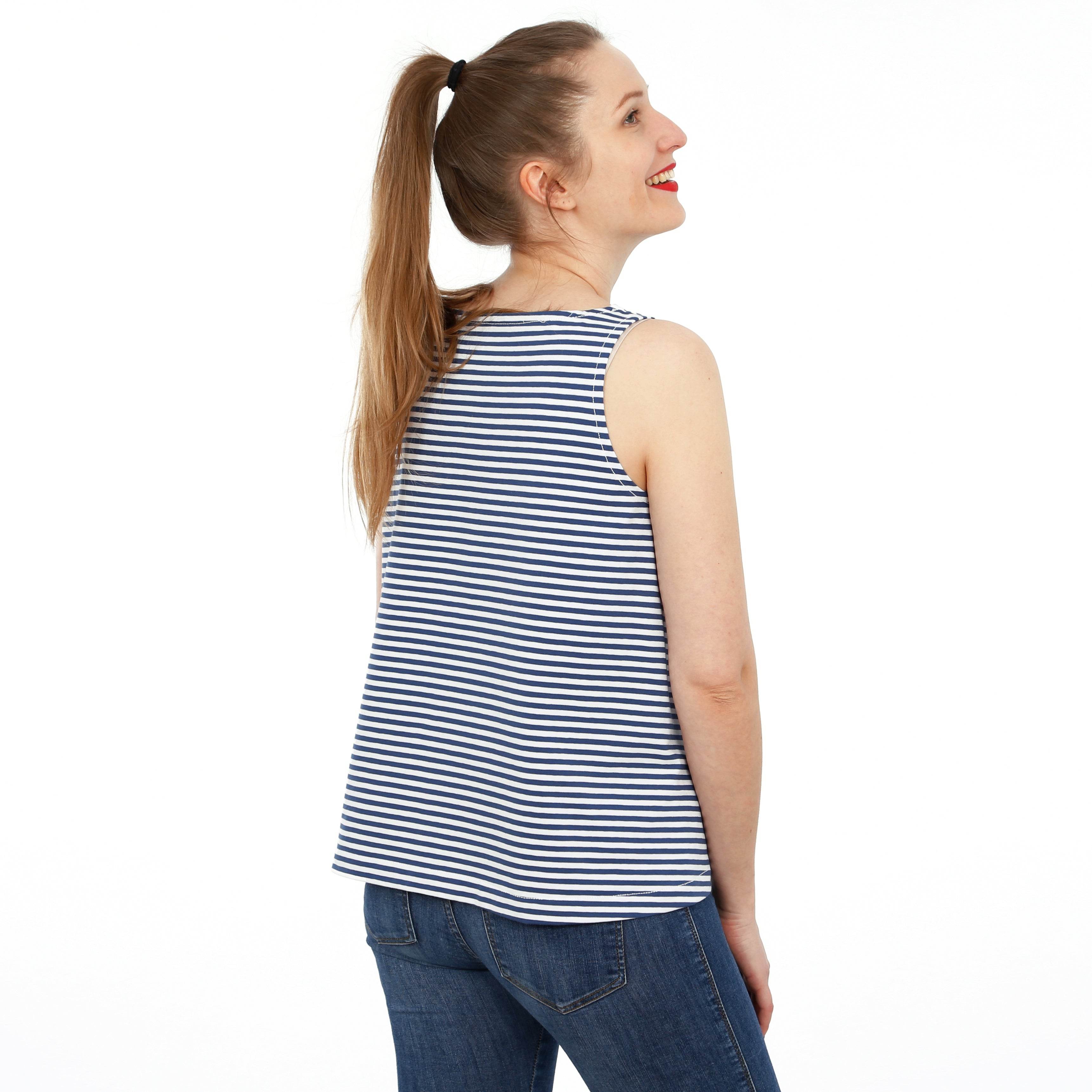 Top FRAU LIZZY | Schnittmuster Gr. XS-XL : - Sewando