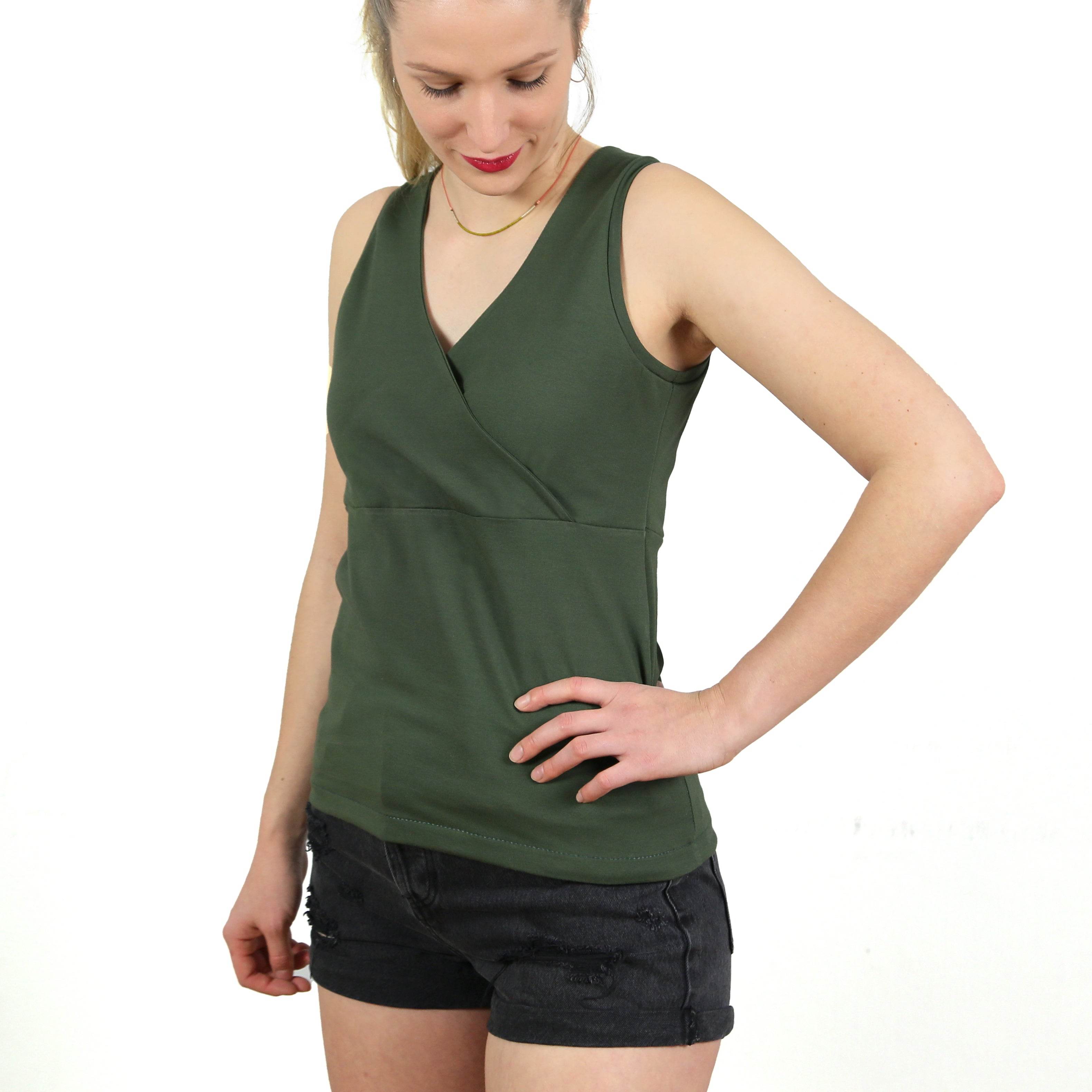 Top FRAU LUISE | Schnittmuster Gr. XXS-XXL : - Sewando