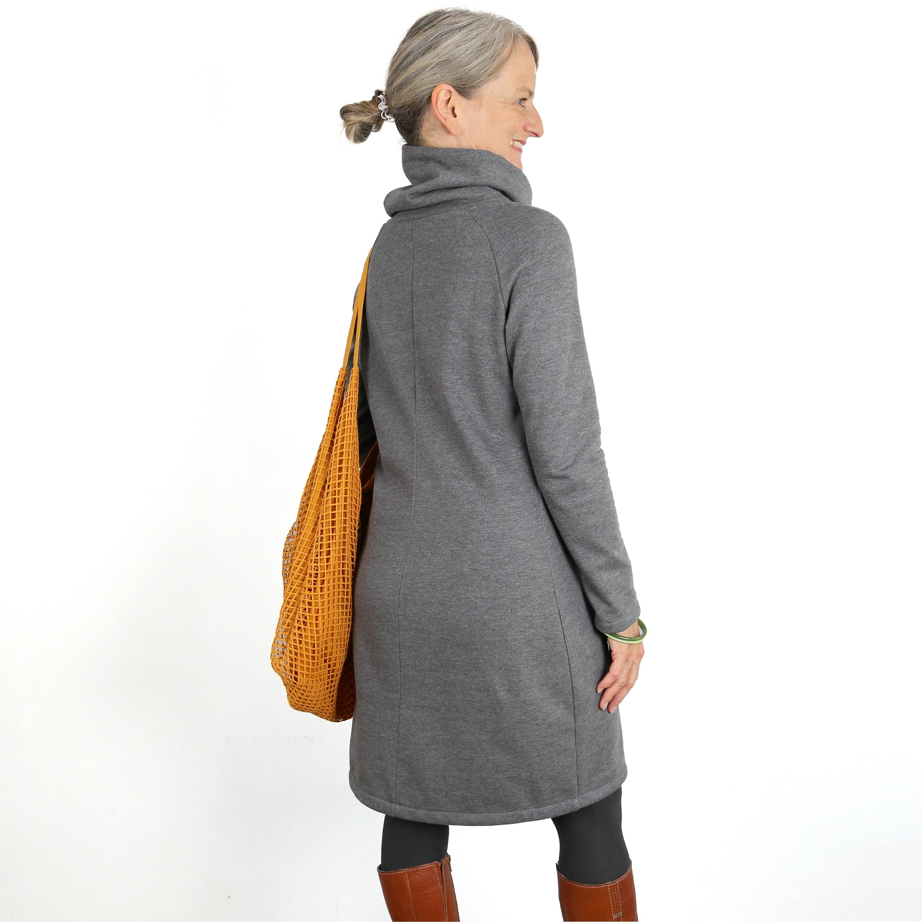 Rollkragenkleid FRAU POLLY | Schnittmuster Gr. XS – XXL - Sewando