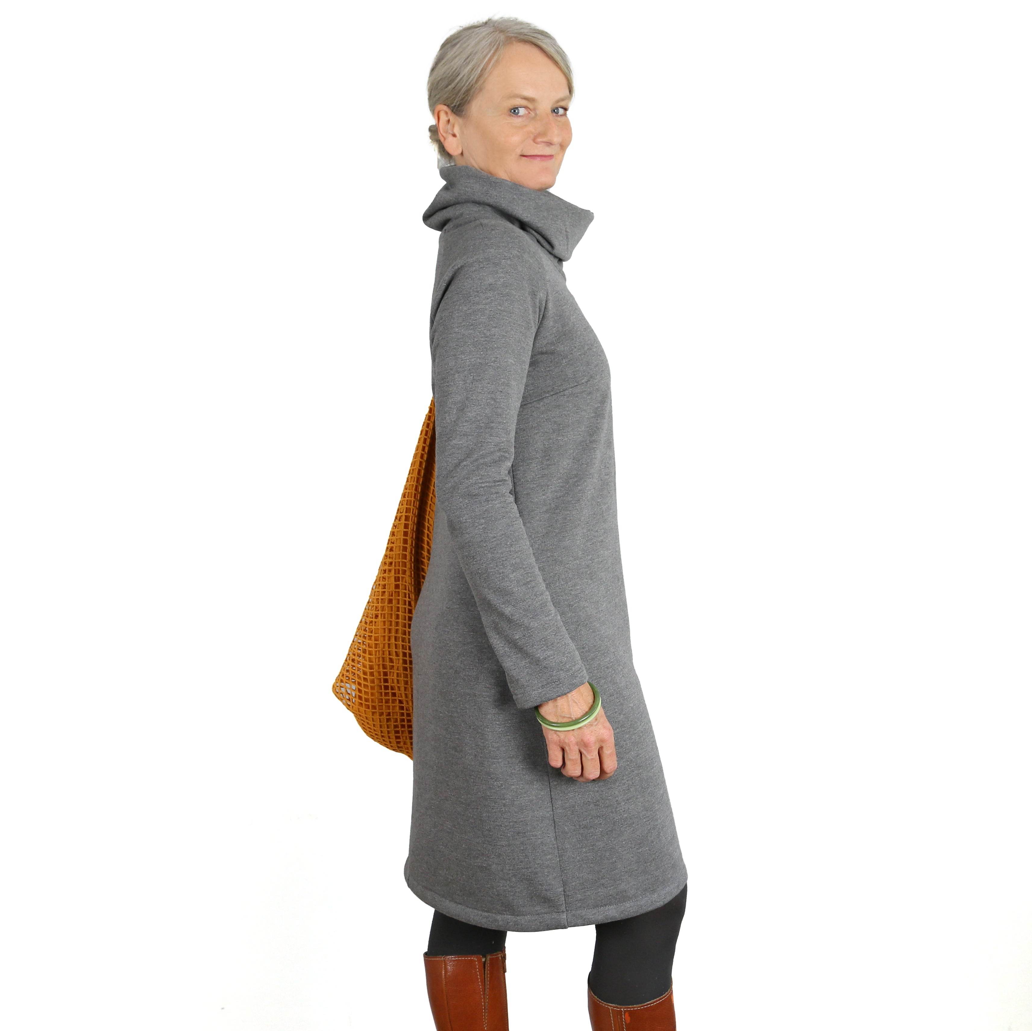 Rollkragenkleid FRAU POLLY | Schnittmuster Gr. XS – XXL - Sewando