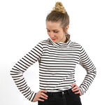 Rollkragenshirt FRAU ROMY | Schnittmuster Gr. XS – XXL - Sewando