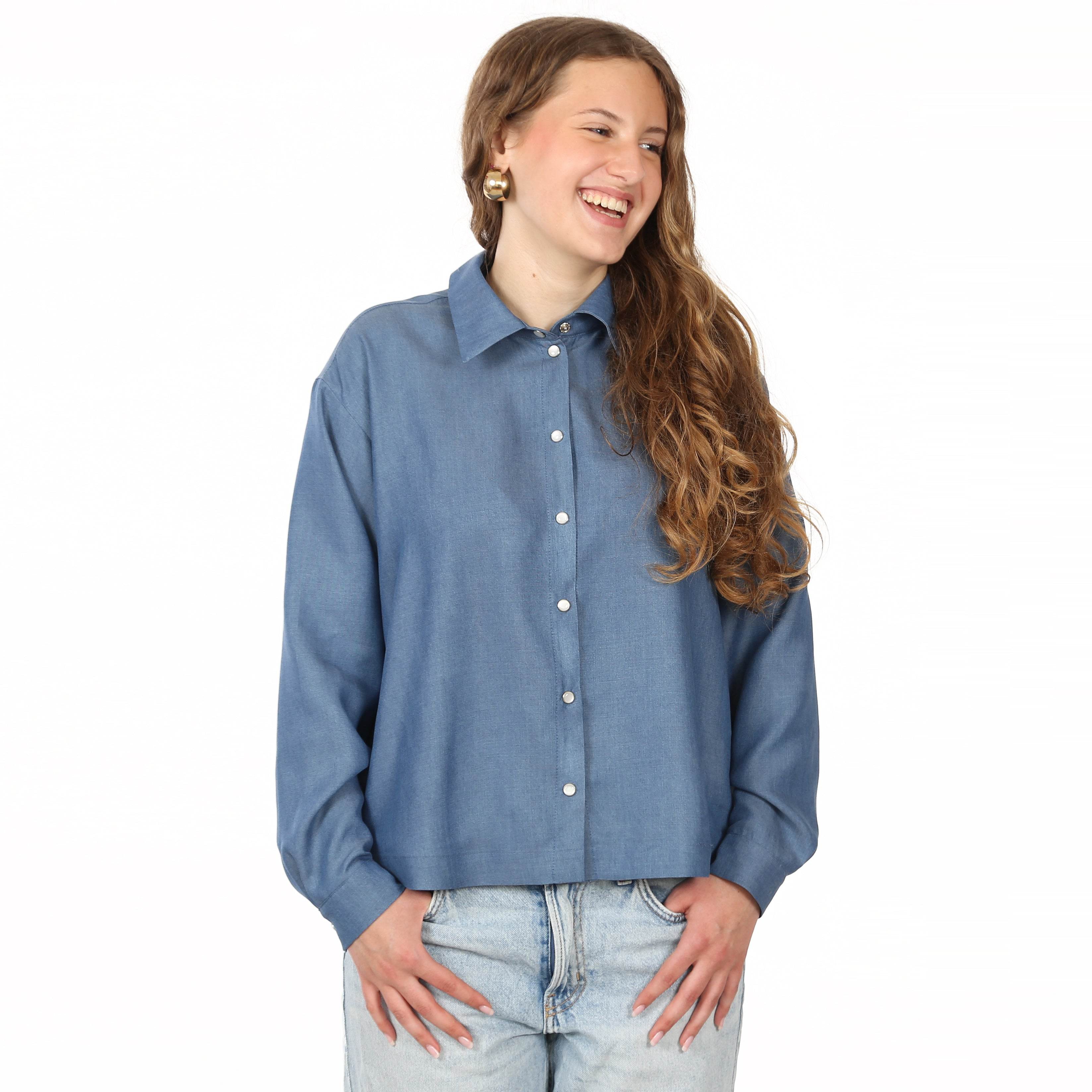 Bluse FRAU RUTH | Schnittmuster Gr. XS-XXL : - Sewando