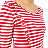 Rüschenshirt FRAU SARA | Schnittmuster Gr. XS – XXL - Sewando
