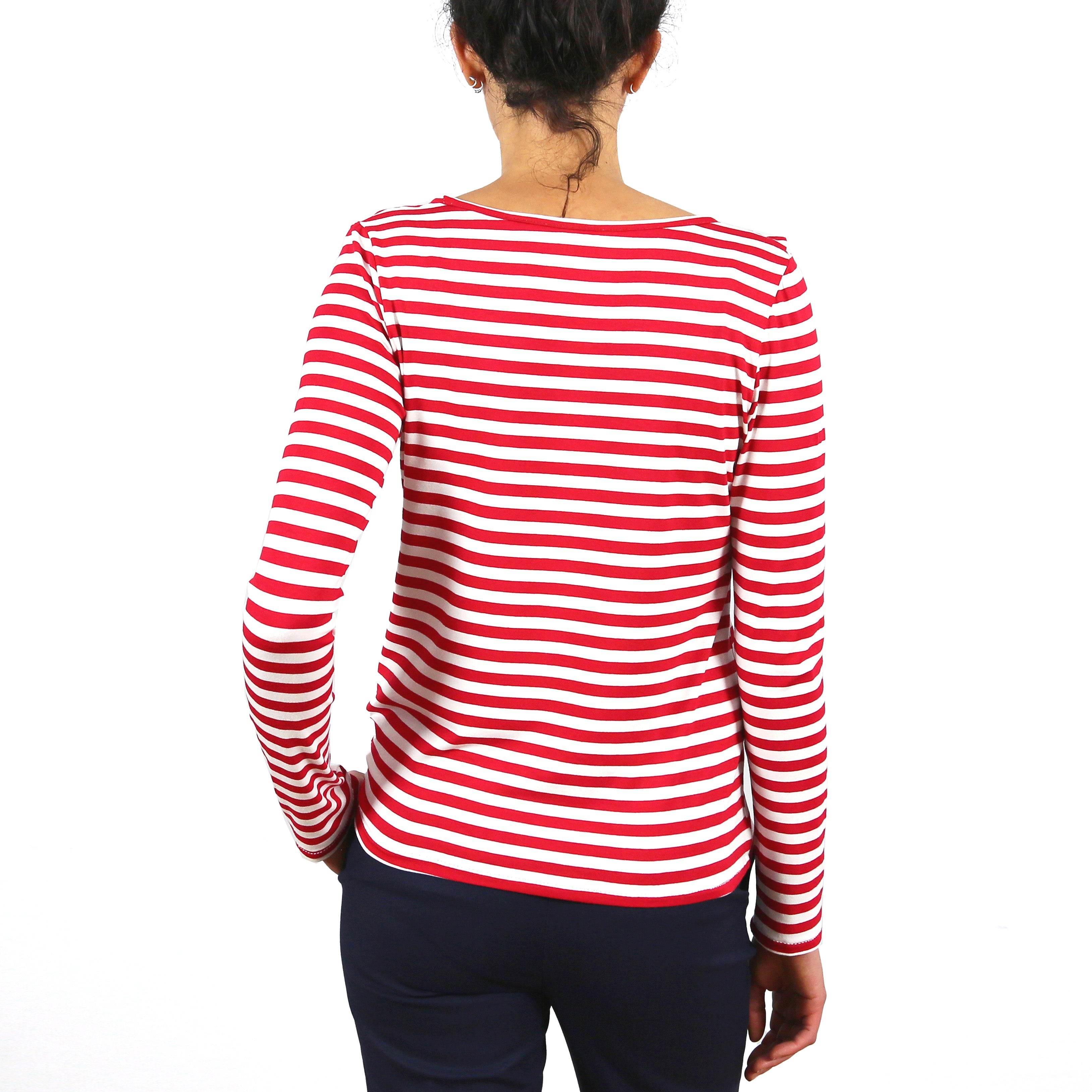 Rüschenshirt FRAU SARA | Schnittmuster Gr. XS – XXL - Sewando