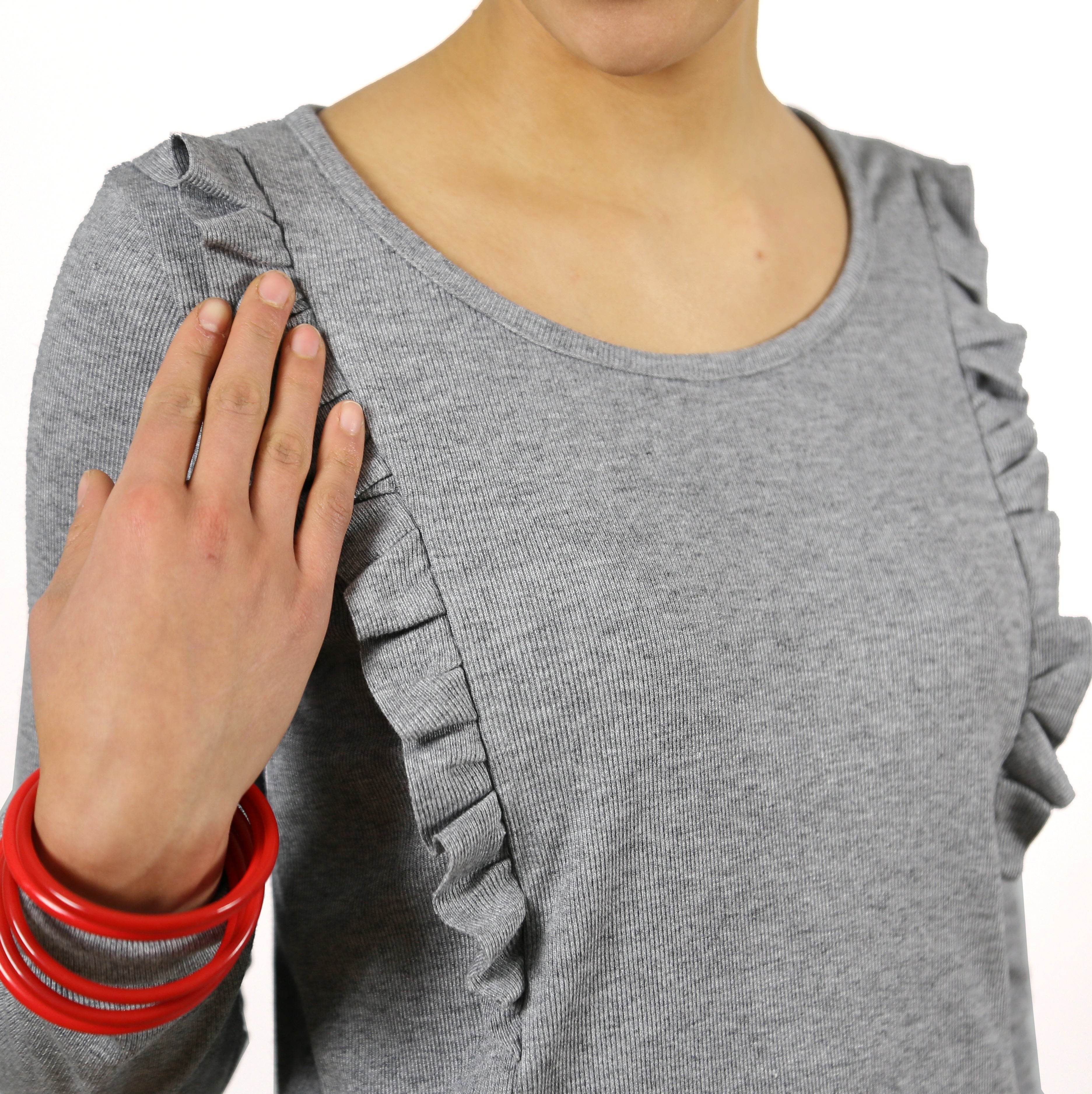 Rüschenshirt FRAU SARA | Schnittmuster Gr. XS – XXL - Sewando