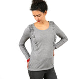 Rüschenshirt FRAU SARA | Schnittmuster Gr. XS – XXL - Sewando