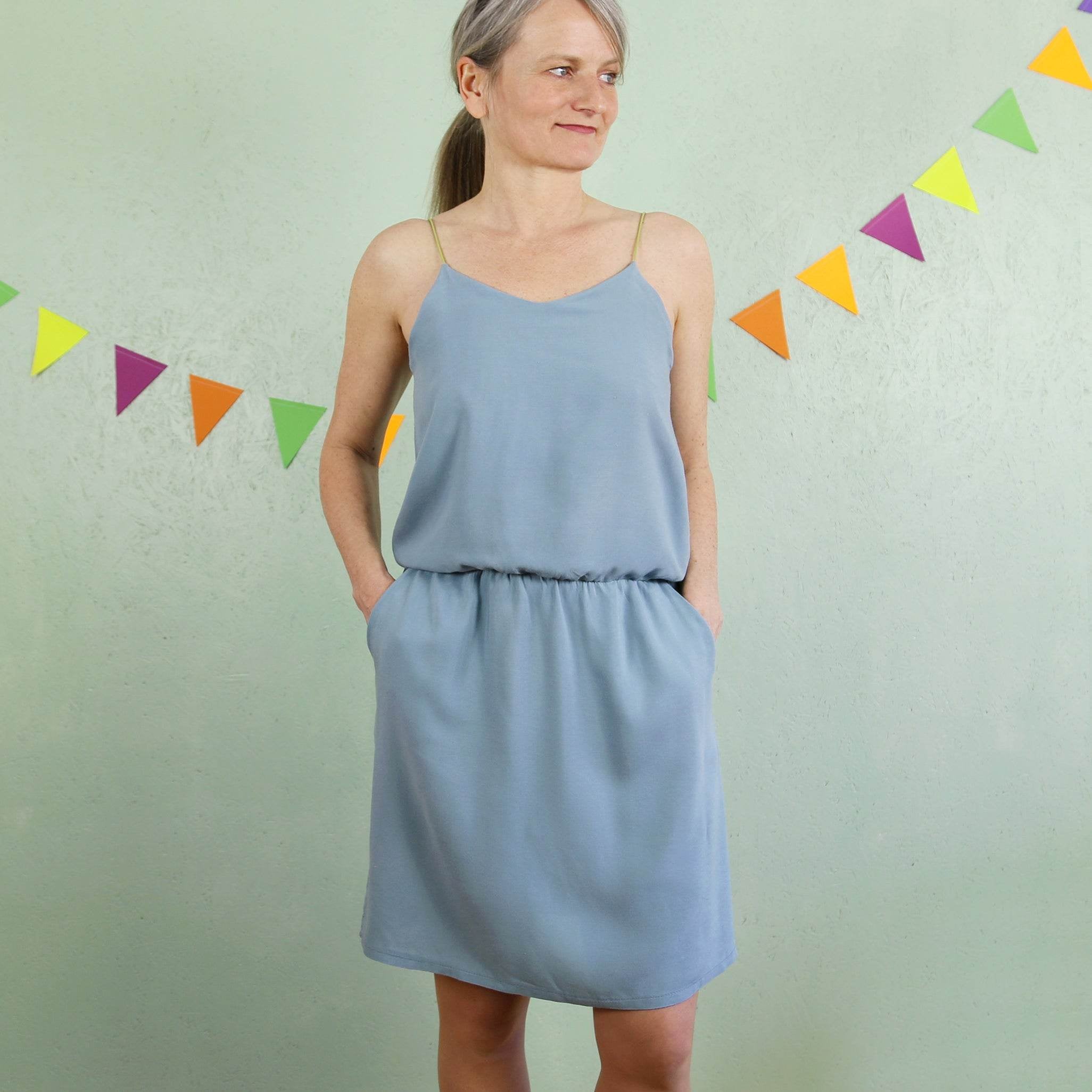 Trägerkleid FRAU SOFIE | Schnittmuster Gr. XS-XL : - Sewando