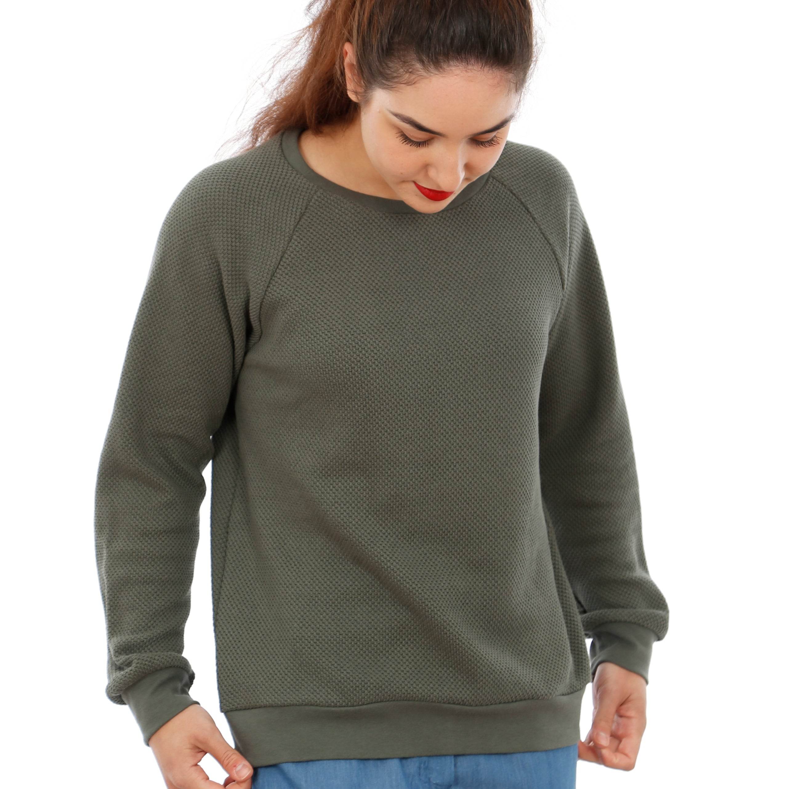 Raglanpullover FRAU SVENJA | Schnittmuster XS-XXL - Sewando