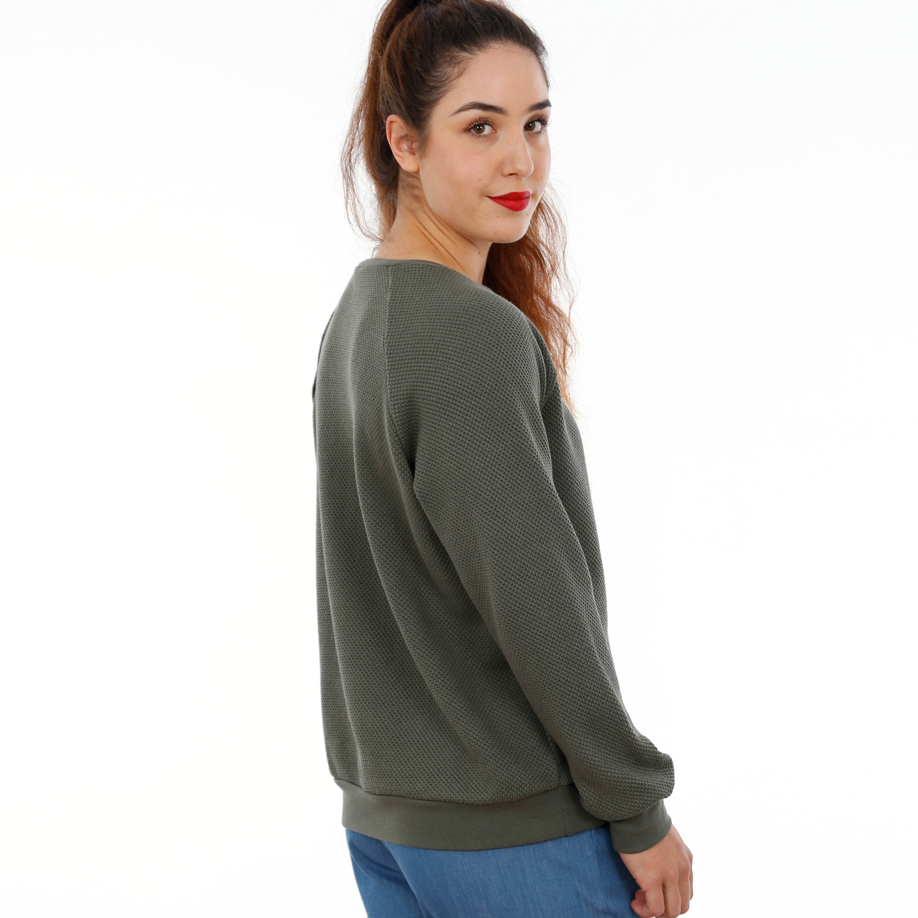 Raglanpullover FRAU SVENJA | Schnittmuster XS-XXL - Sewando