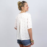 Kurzarmbluse FRAU YOKO | Schnittmuster Gr. XS-XXL : - Sewando