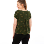 Kurzarmbluse FRAU YOKO | Schnittmuster Gr. XS-XXL : - Sewando