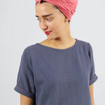 Kurzarmbluse FRAU YOKO | Schnittmuster Gr. XS-XXL : - Sewando