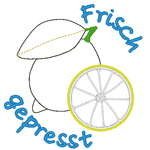 Stickdatei - Frisch gepresst - Sewando