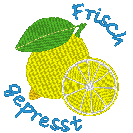 Stickdatei - Frisch gepresst - Sewando