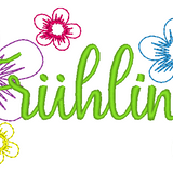Stickdatei - Set "Frühlingsgrüße" (3 Dateien)