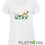 Blumenwiese | SVG, DXF, PNG Plotterdatei, Laserdatei - Sewando
