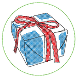 Stickdatei - Untersetzer Single Line Advent (24 Dateien) - Sewando